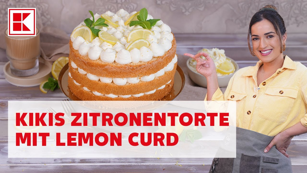 Sommerliche Zitronentorte mit Lemon Curd von Kikis Kitchen I Kaufland