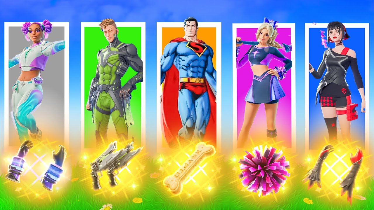 SUPERHERO FORTNITE MEGA CHALLENGE!!
