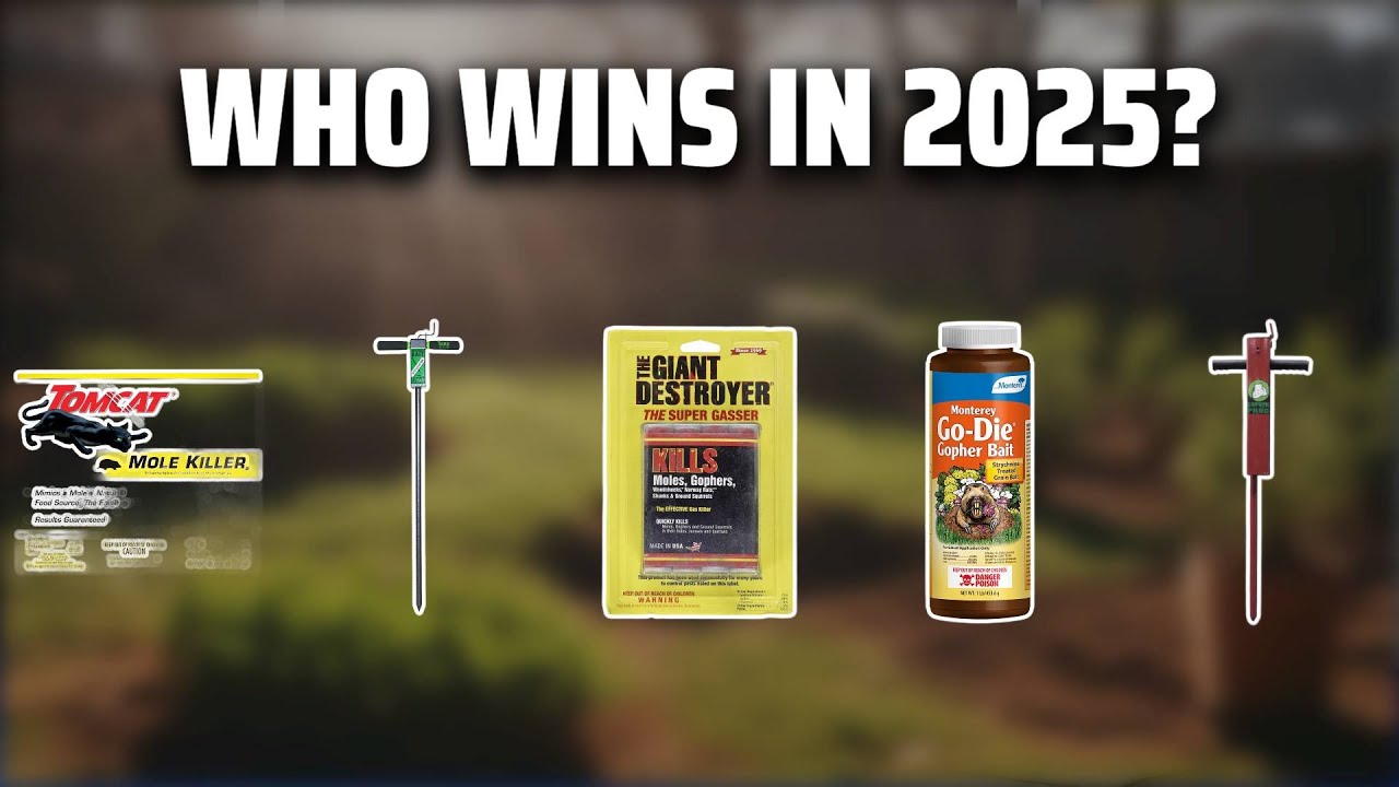 The Top 5 Best Mole Gopher Killer in 2025 - Must Watch Before Buying!