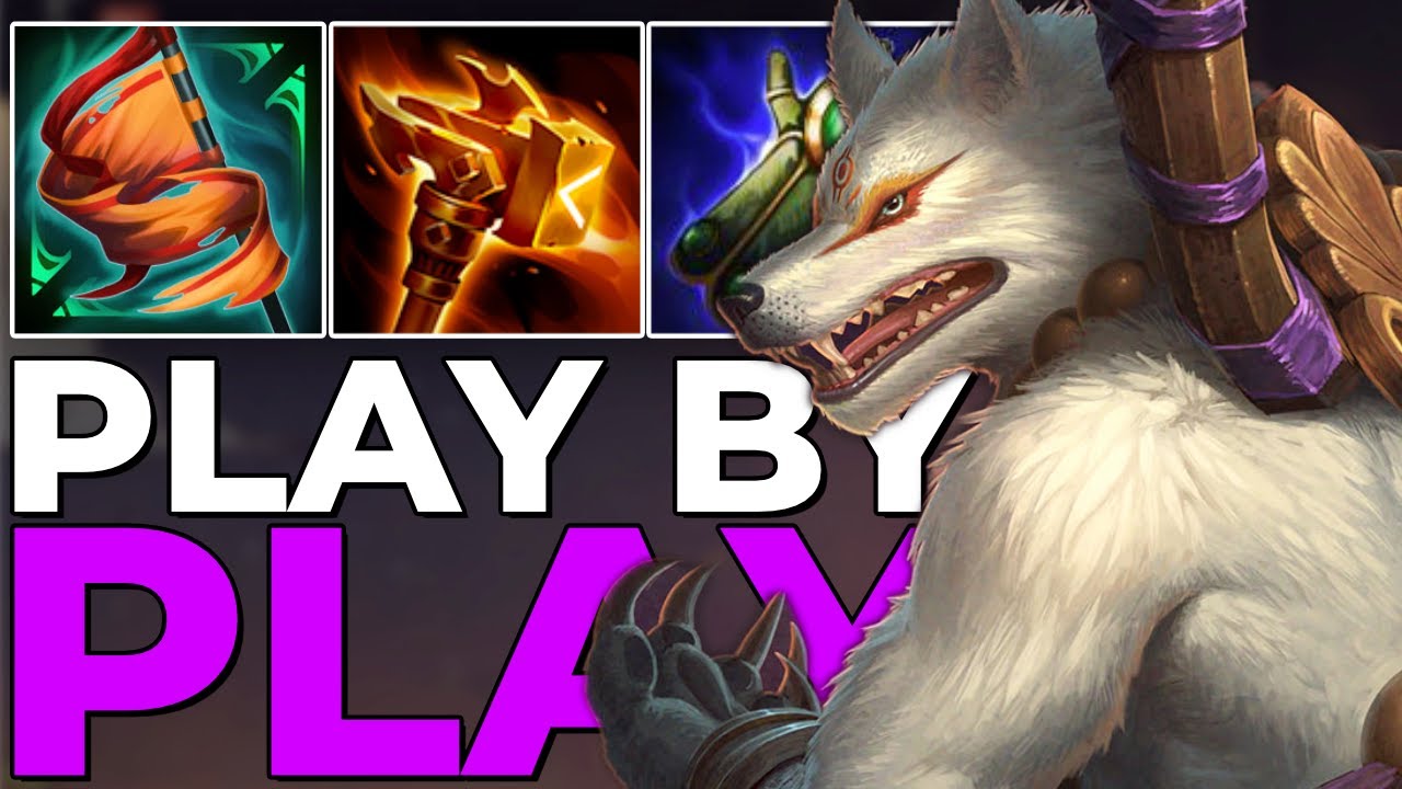 How to play an aggressive support! (Fenrir Play-by-Play)