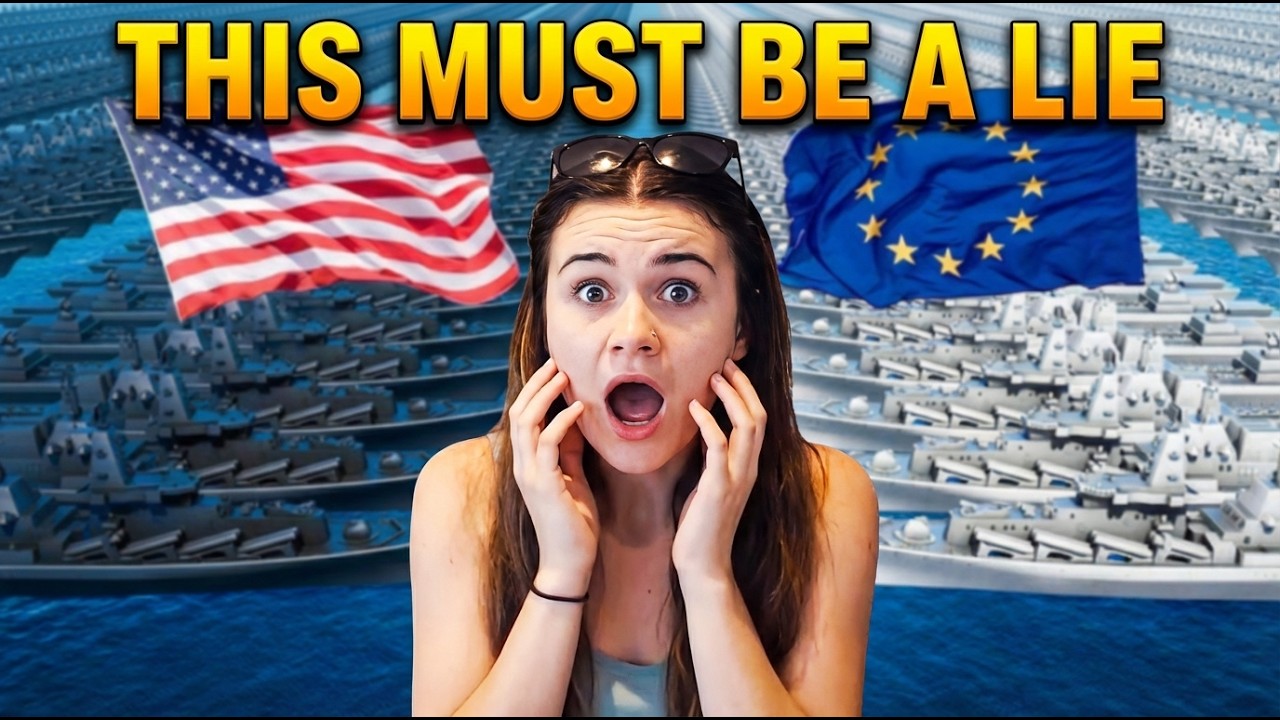 Brit Shocked by USA vs Europe Military Power Comparison