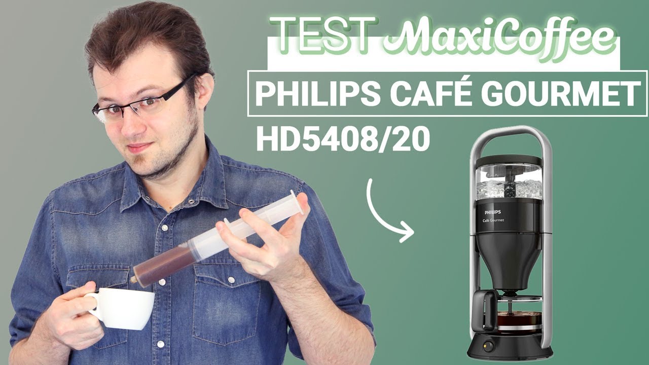 Philips Café Gourmet HD5407/60 | Cafetière filtre | Le Test MaxiCoffee