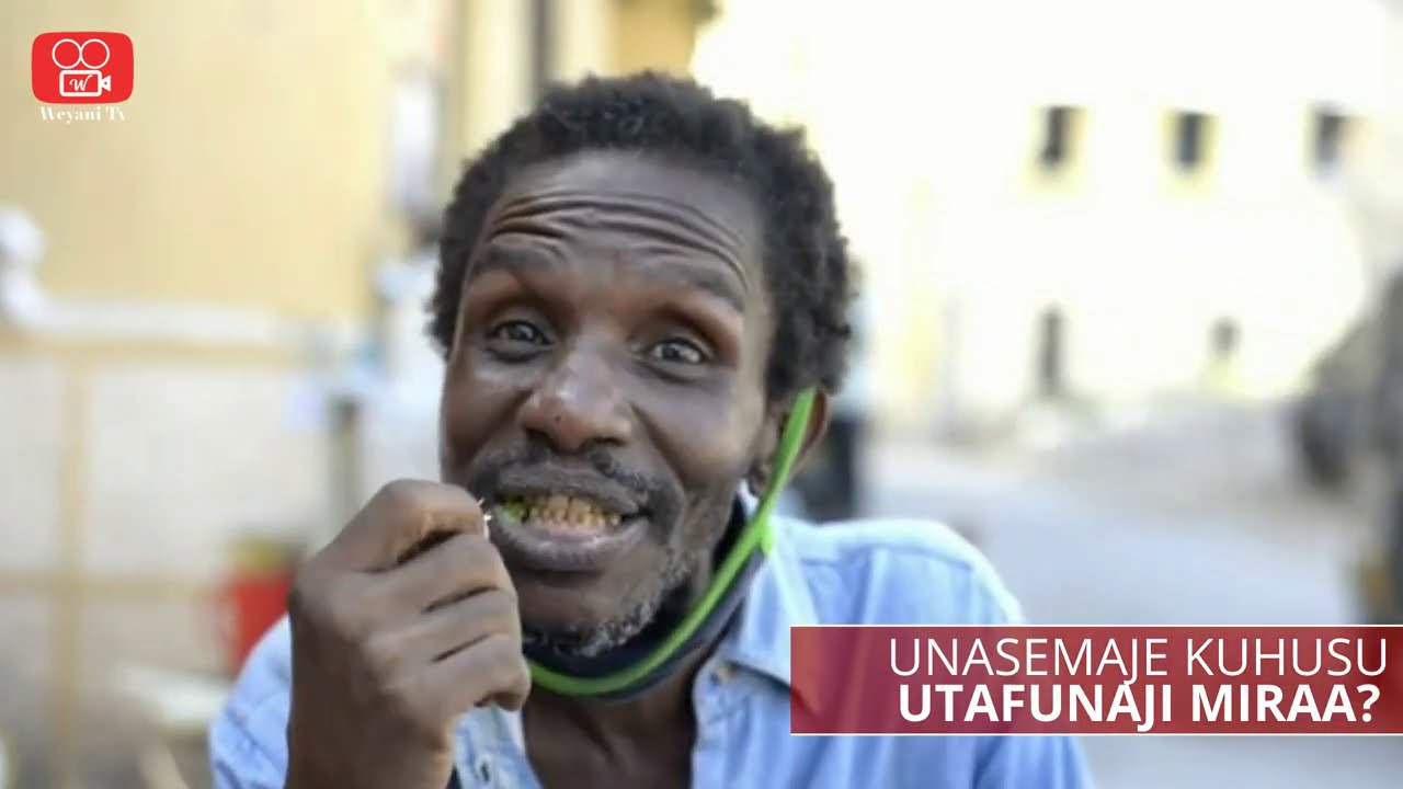 Wasemavyo watu wa Old Town Mombasa juu ya miraa