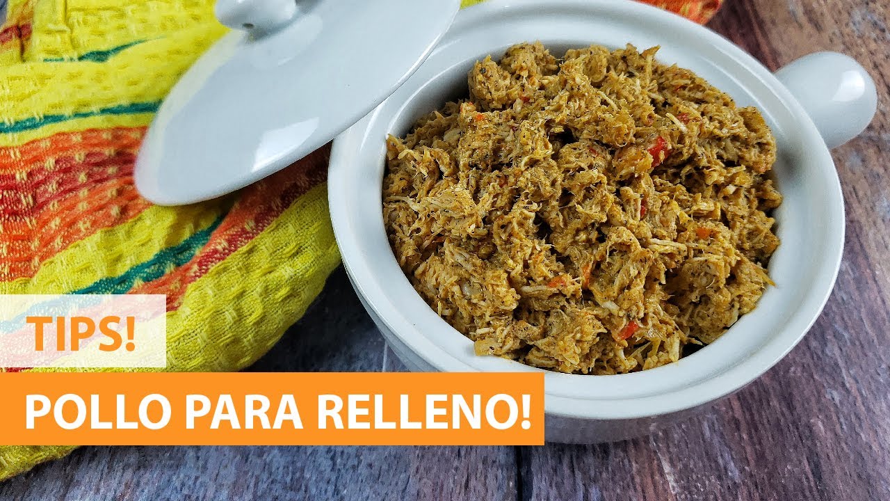 Como Hacer POLLO para RELLENO de EMPANADAS 🍗🥟 | Tips!