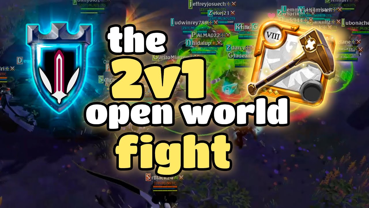 Muxolots vs 503 alliance vs Evil Gatitos vs Instict (Pt. #2) - Albion Online.