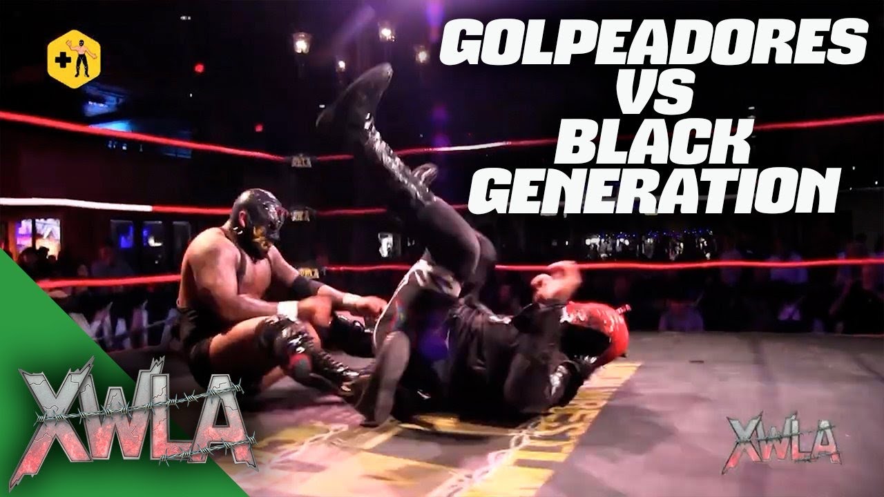 Los Golpeadores: Alpha wolf y Dragon Bane vs Black Generation: Oni El Bendito y Emperador Azteca