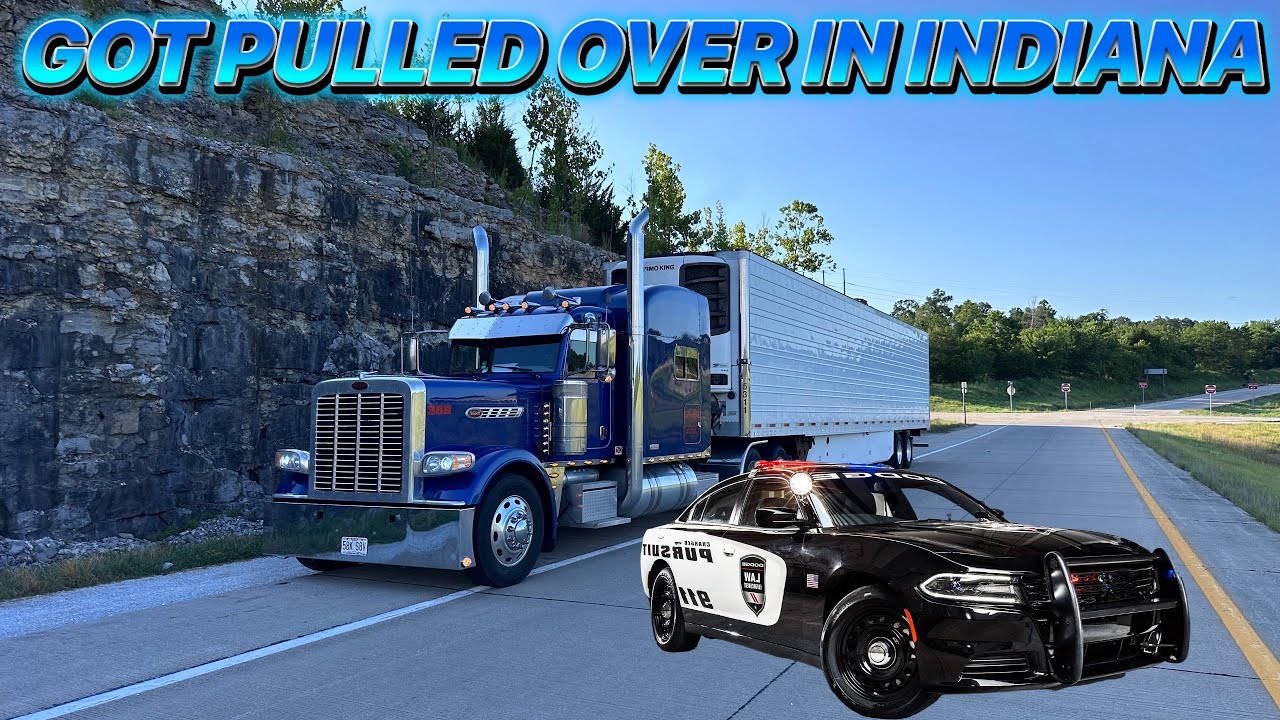 PULLED OVER IN INDIANA 🤦🏻‍♂️