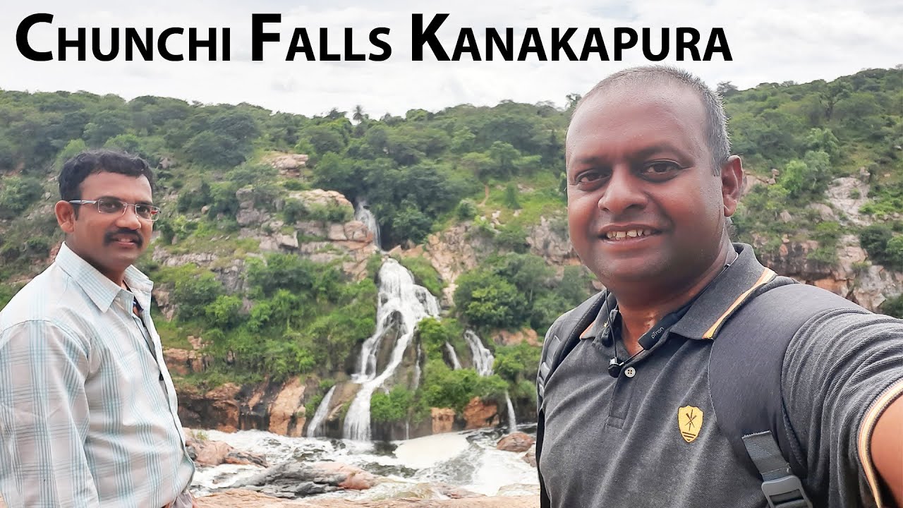 Chunchi falls Arkavathy river Kanakapura Tourism Ramanagara Tourism Banagalore Tourism  Karnataka