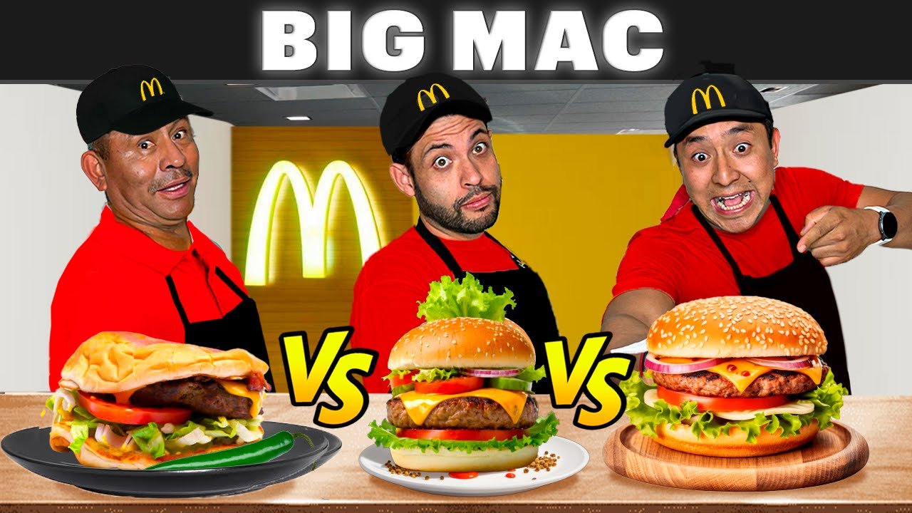 🍔MEJORANDO LA HAMBURGUESA MÁS VENDIDA de MC DONALDS 🍟 ¿Quién ganó?