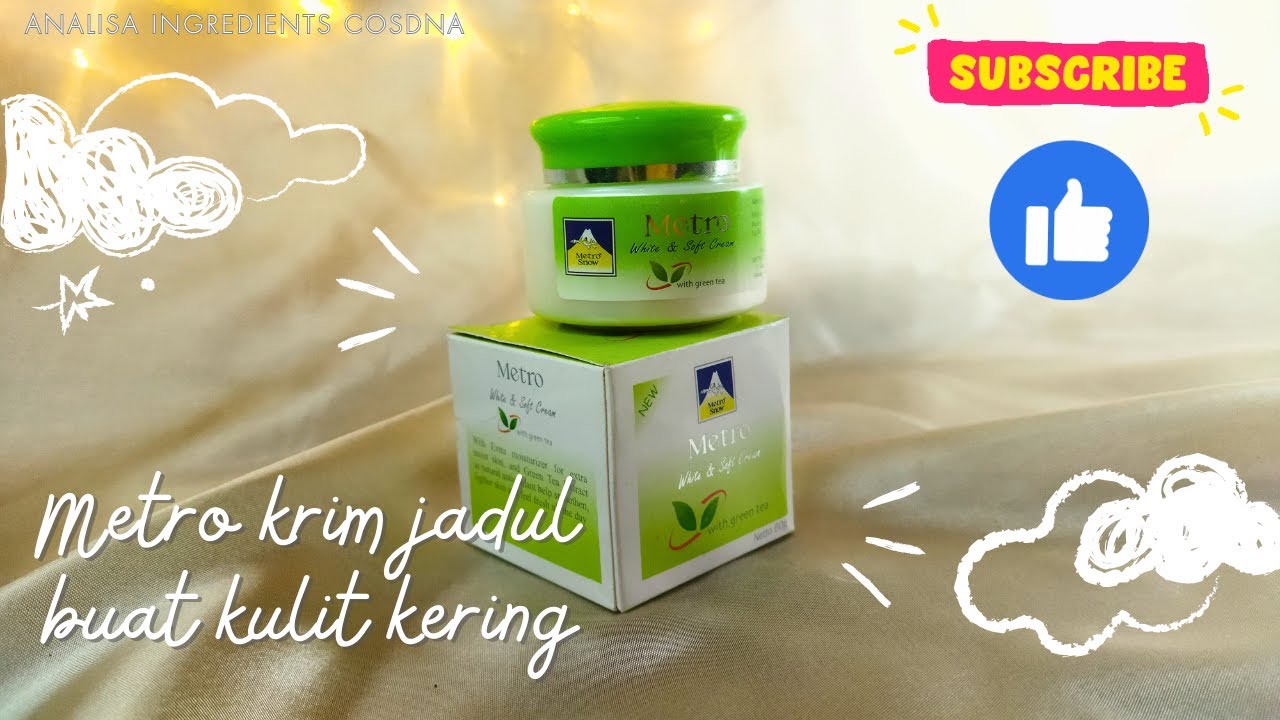 REVIEW: Metro White and Soft Cream | krim jadul analisa ingredients COSDNA