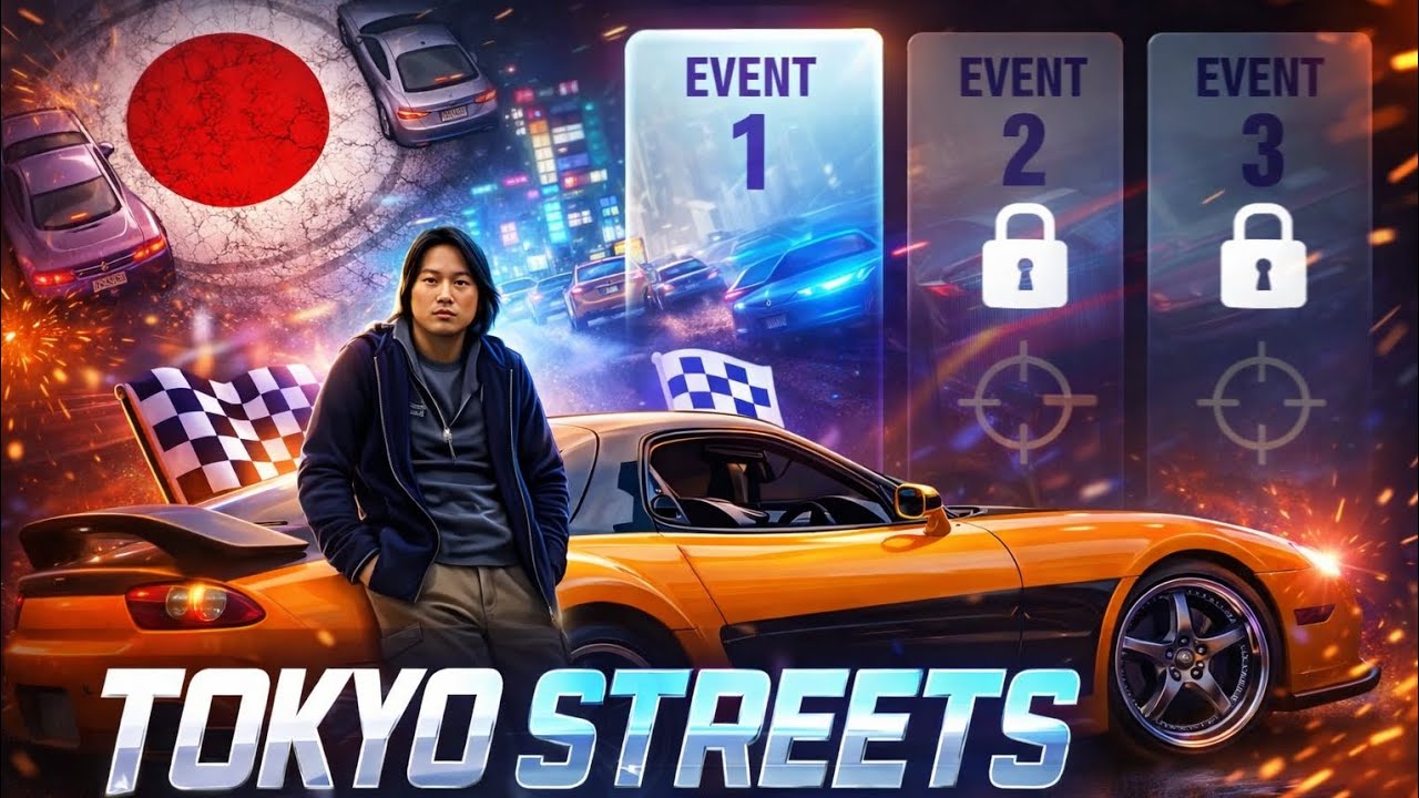 CAR SERIES : TOKYO STREETS | #NFS NO LIMITS - Mobile gameplay
