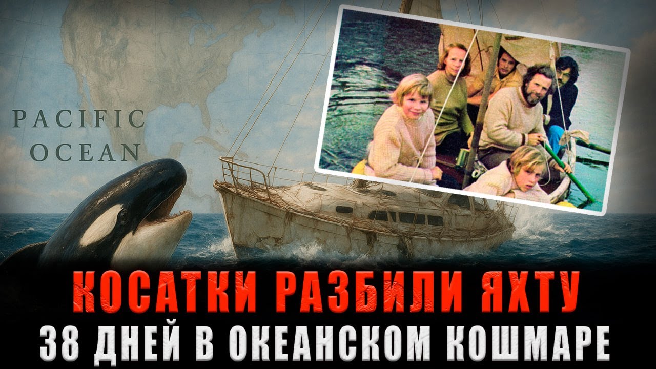 КОСАТКИ УНИЧТОЖИЛИ ИХ ЯХТУ: 38 ДНЕЙ НЕВЫНОСИМОГО КОШМАРА ДЛЯ СЕМЬИ В ОКЕАНЕ