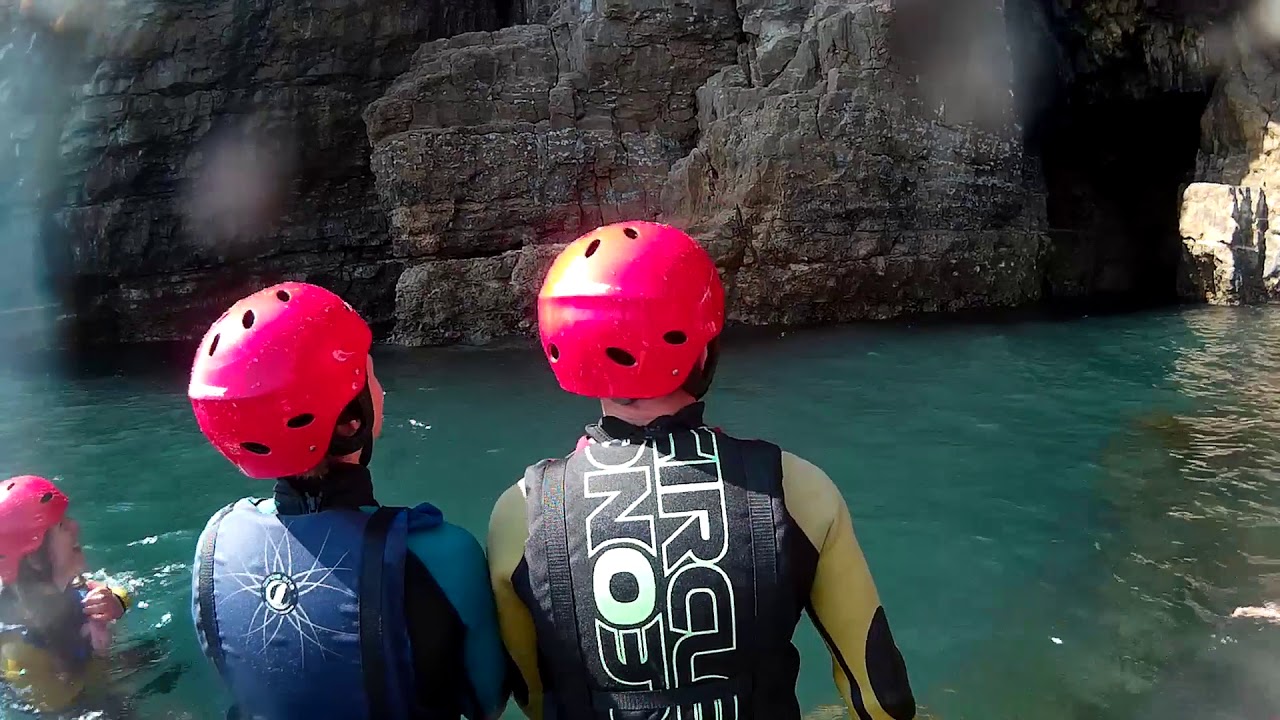 Coasteering Dancing Ledge, Dorset, UK