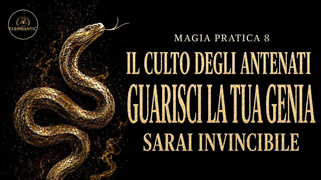 MAGIA PRATICA 8🔑 IL CULTO DEGLI ANTENATI⭐️ Guarisci la tua Genia e sari INVINCIBILE!