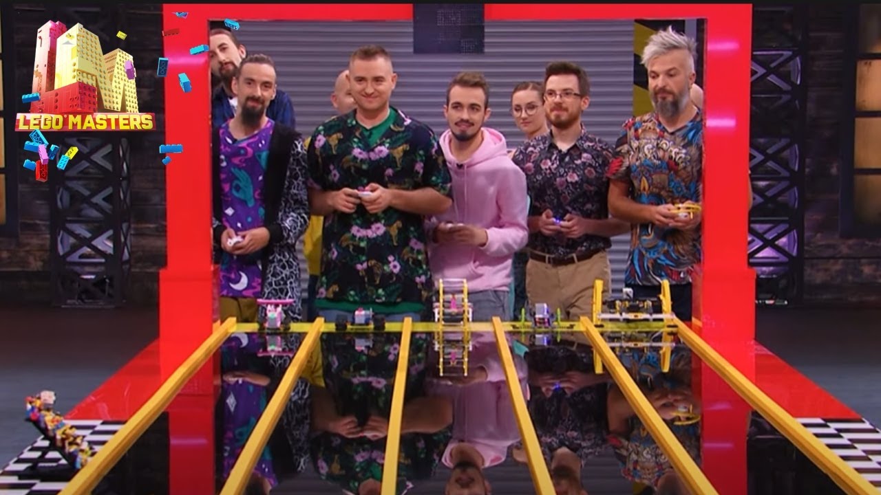 Ścigali się pojazdami z klock&oacute;w, kt&oacute;re sami musieli zbudować! [LEGO Masters]