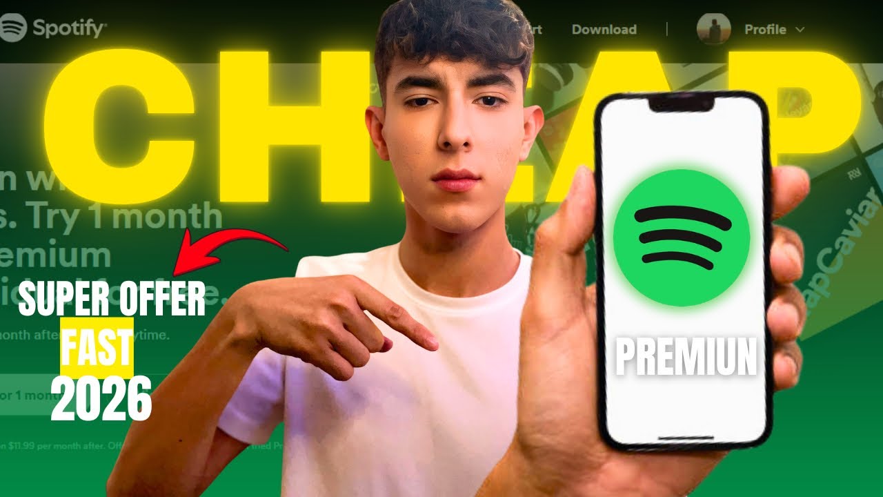 How To Get CHEAP SPOTIFY PREMIUM (METHOD 2026-2027)
