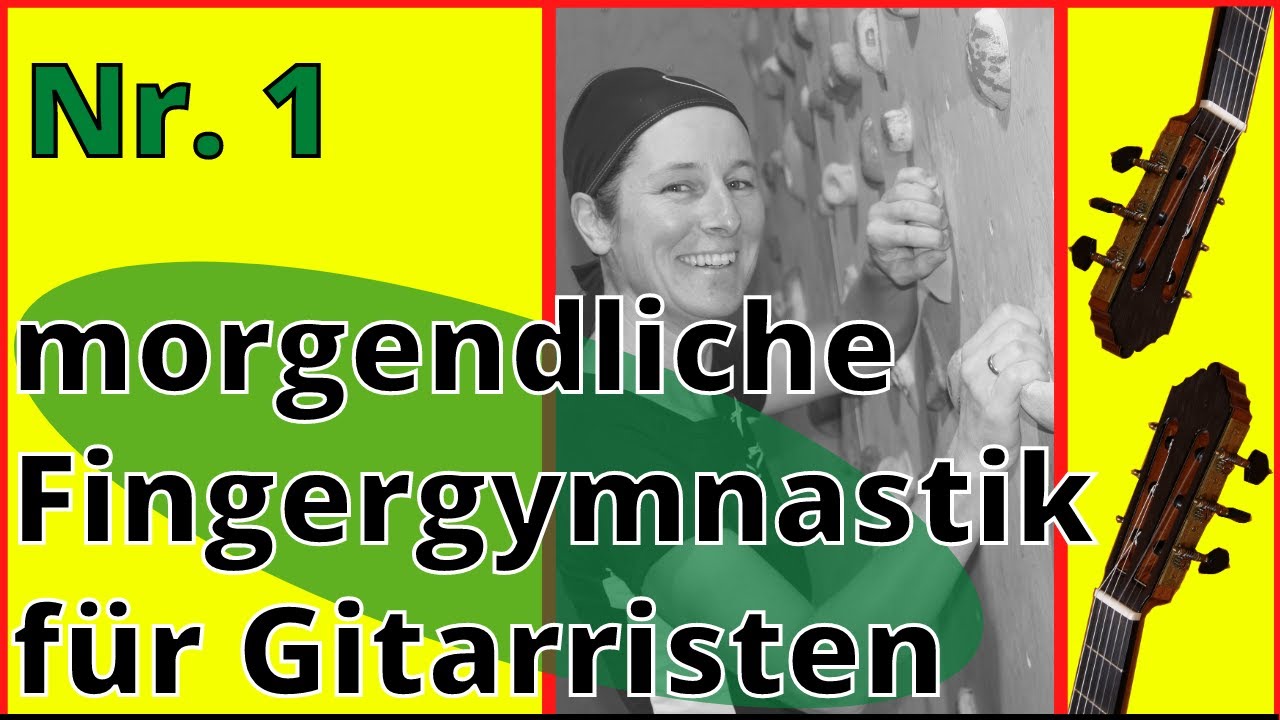 Warum es gut ist Technik zu üben  [Nr. 1 - morgendliche Fingergymnastik für Gitarristen]