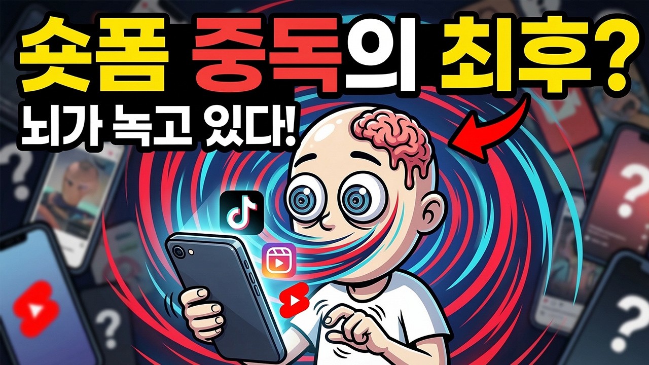 숏폼에 중독된 당신, 대부분 이렇게 됩니다. 대부분 사람들이 모르는 사실, 짧은 콘텐츠가 뇌를 바꾸는 방식