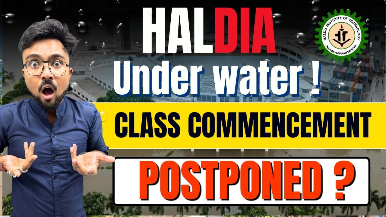 HIT Haldia Classes Postponed! ✅😱 No Decentralized Counselling in WBJEE 2026? Bad News?🔥
