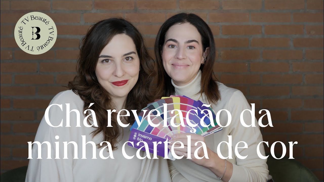 Chá revelação da minha cartela de cor - TV Beauté | Vic Ceridono