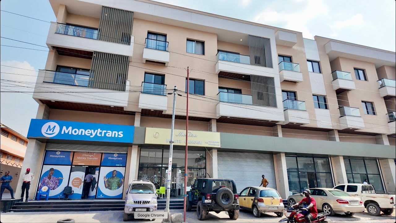 A New Apartment Building on Avenue de la Paix in KINSHASA-Gombe
