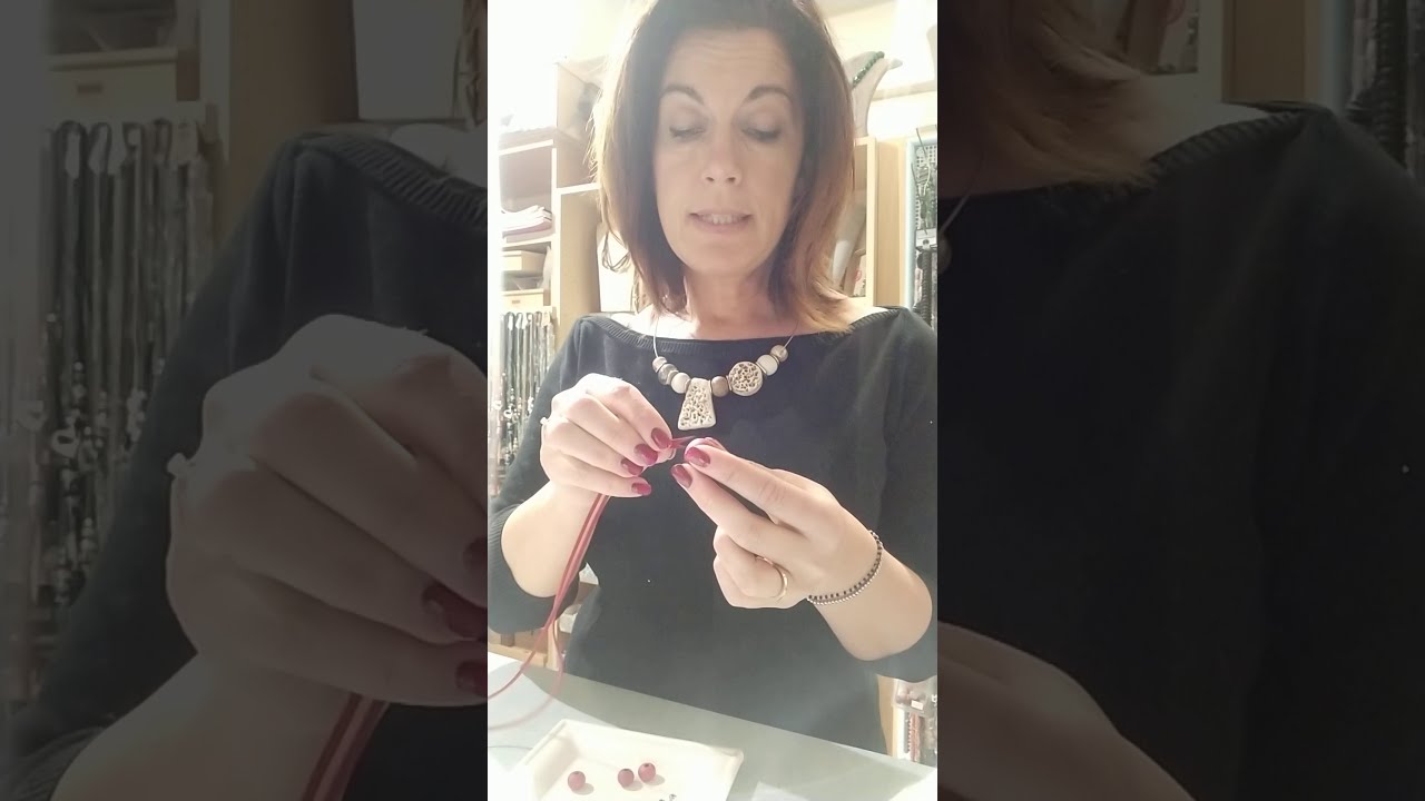 Tutorial collana CUORE PIATTO