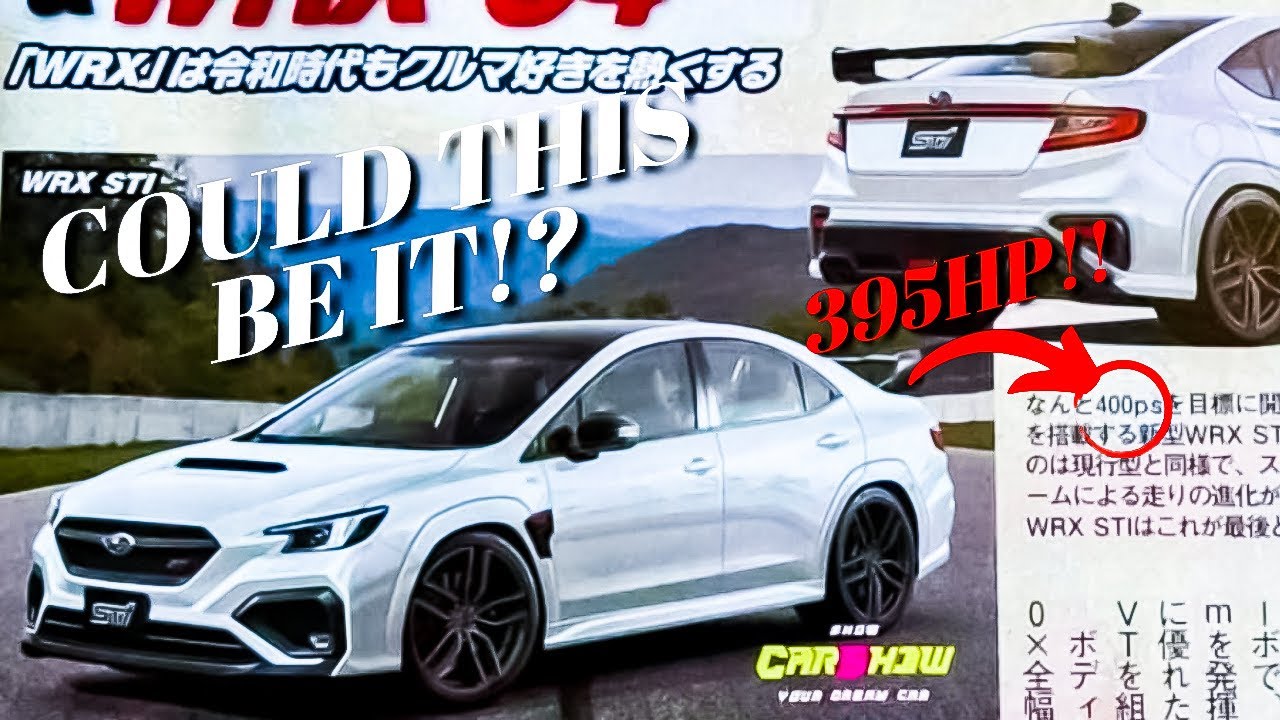 The NEW 2022 Subaru STI - 395HP!!