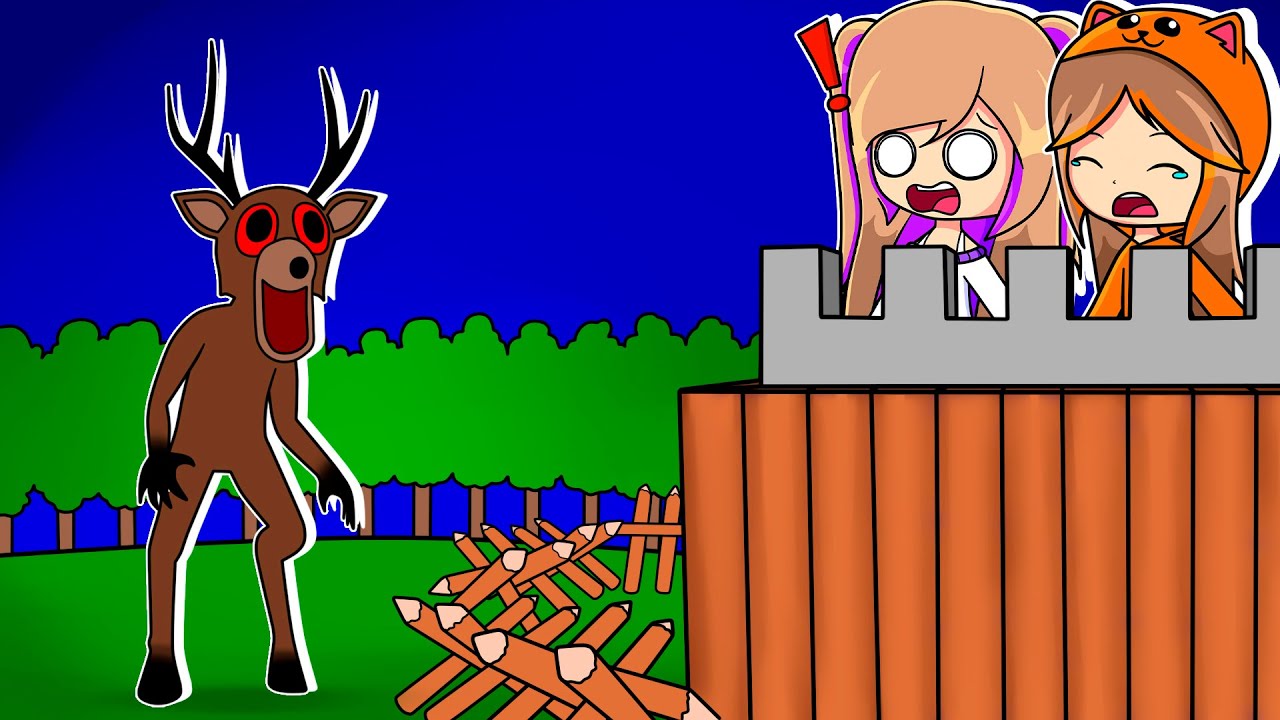 CONSTRUIMOS la BASE mas SEGURA en 99 NIGHTS IN THE FOREST Roblox con Mandarina