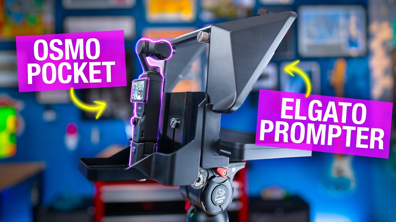 DJI Osmo Pocket 3 & Elgato Prompter: Yep, It’s Possible!