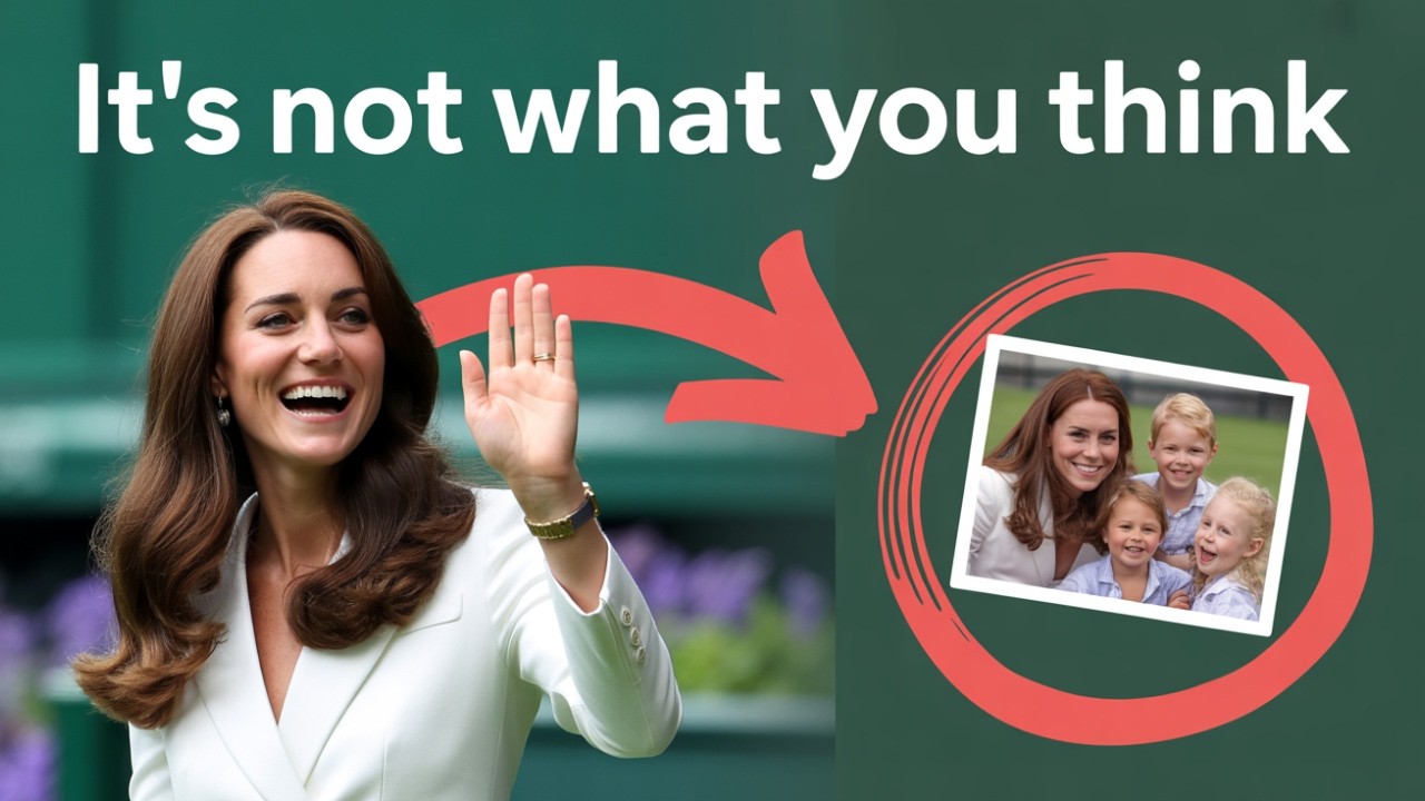 The REAL Reason for Kate Middleton's Standing Ovation at Wimbledon