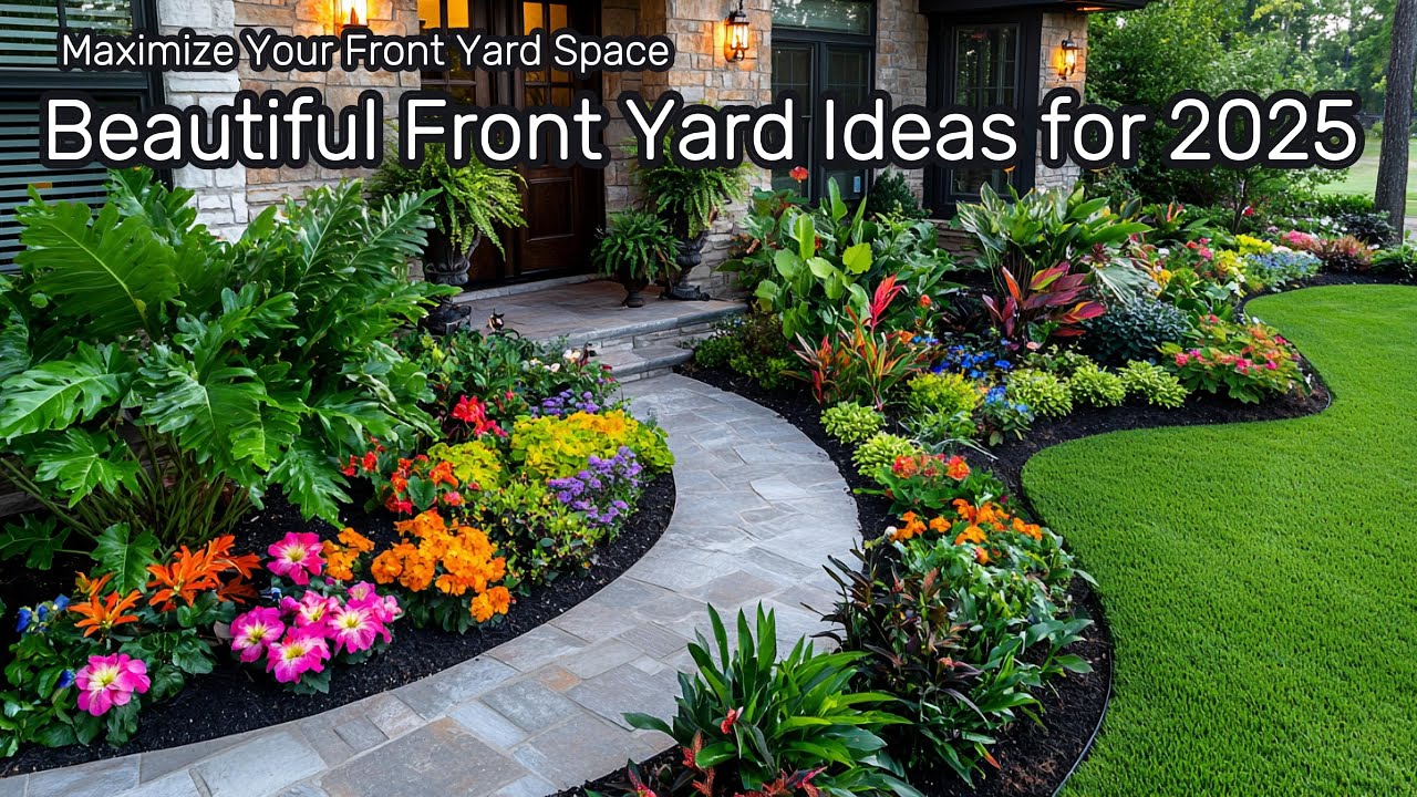 Beautiful Front Yard Ideas for 2025 | Maximize Your Front Yard Space