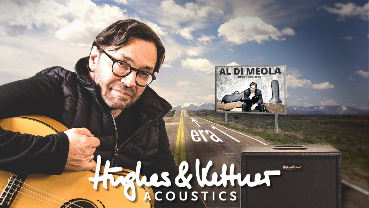 Al Di Meola and the Hughes & Kettner era 1 | Opus Tour 2018 Interview