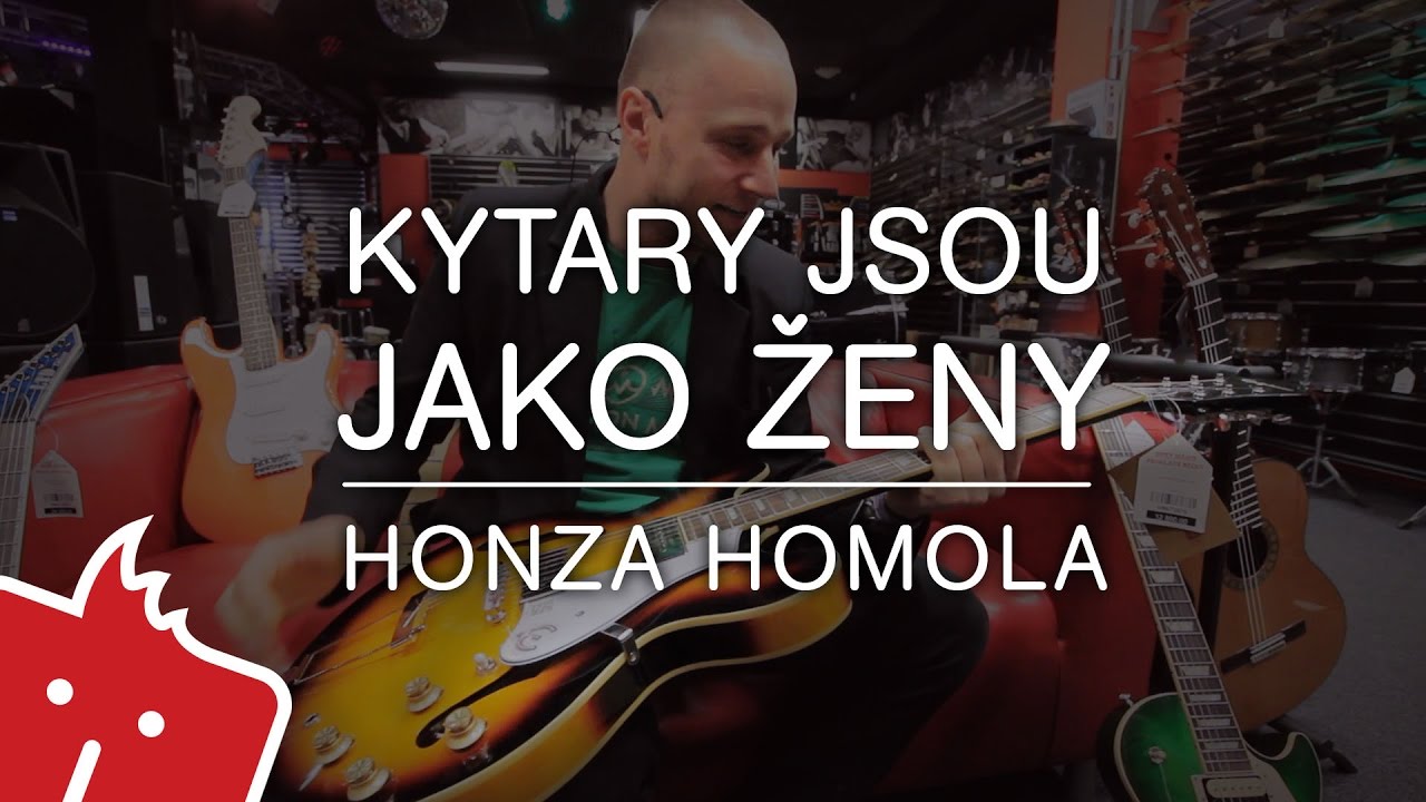 Honza Homola - kytary jsou jako ženy