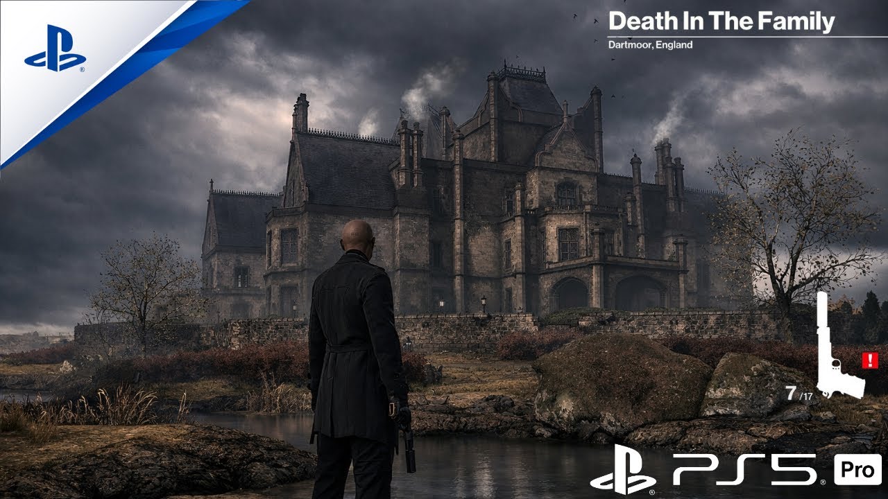 ТИХИЙ УБИЙЦА В ПОМЕСТЬЕ ДАРТМУР | Ультрареалистичная графика | Hitman 3