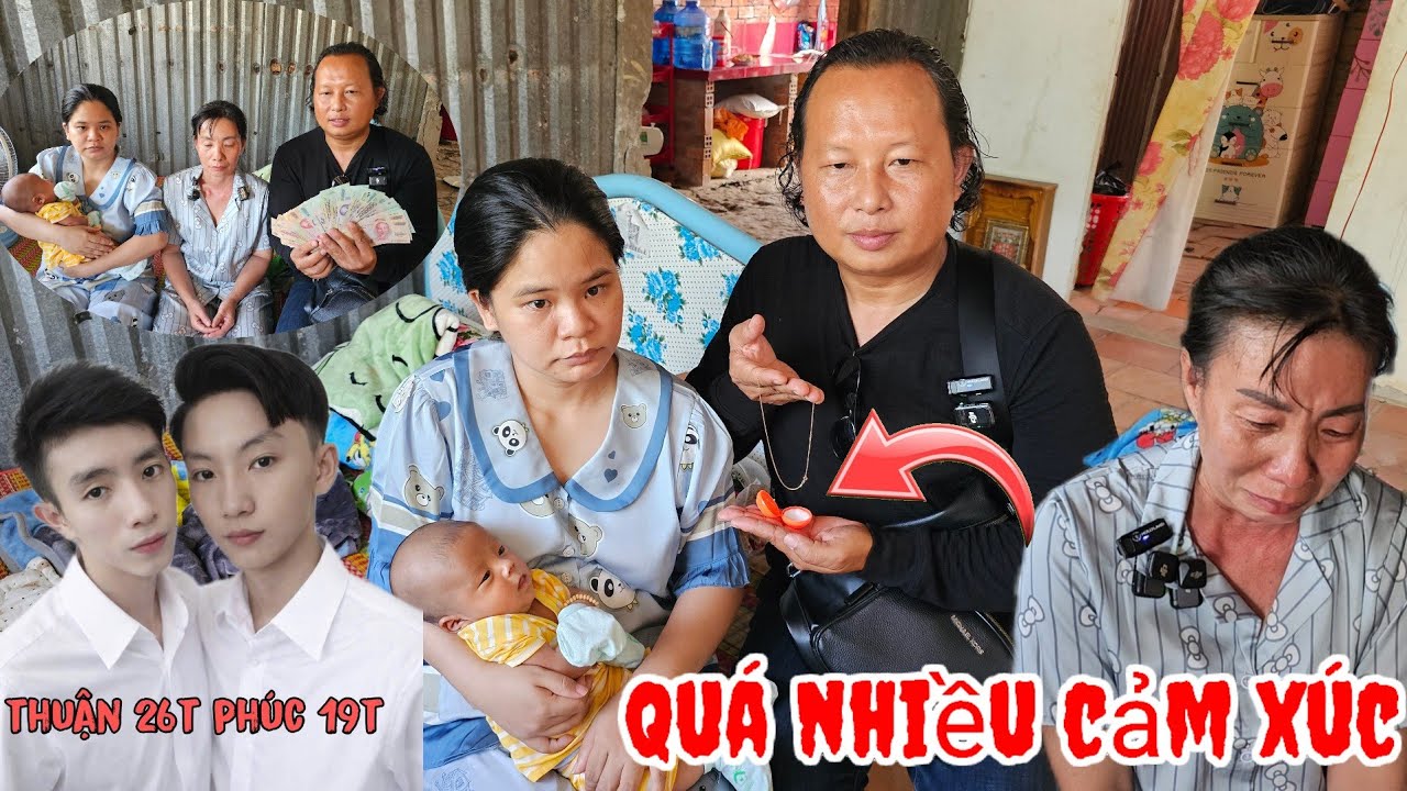 Rớt Nước Mắt trong 1 ngày Mẹ Thuận phúc nhận quá nhiều Tin Vui
