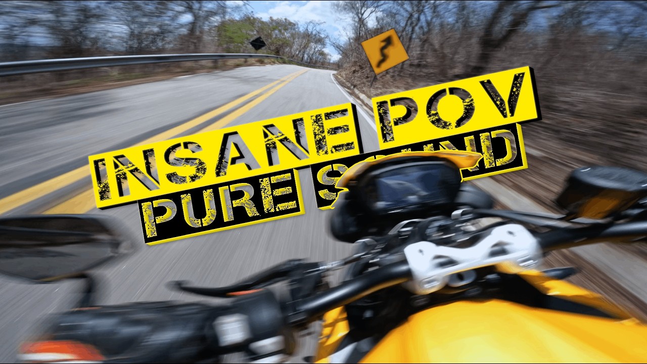 ACELERO INSANO E SEM CONVERSA, APENAS O PURO SOM DE UMA TRIUMPH STREET TRIPLE 765RS NA SERRA | MOTO2