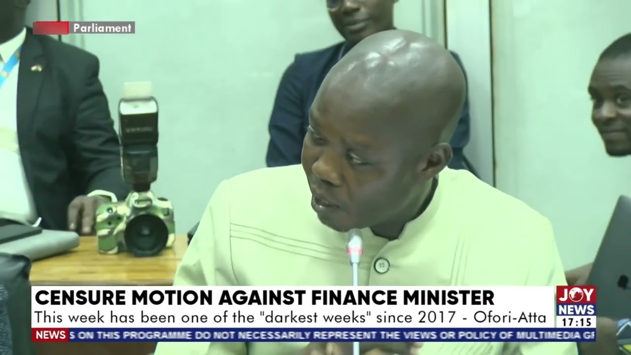 Censure motion hearing: I agree the cedi has depreciated. - Ken Ofori-Atta