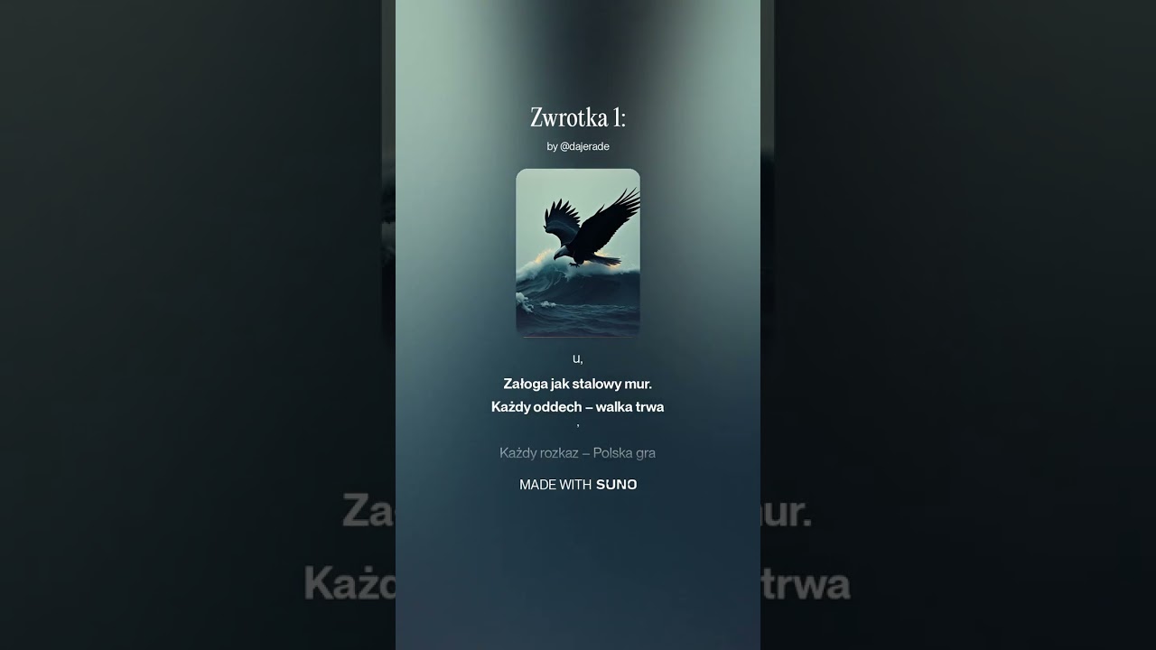 KLROCK- Orzeł Cichy łowca wśród fal!