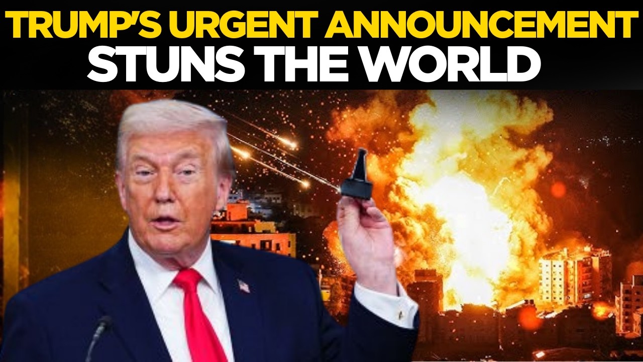 Trump LIVE | Trump Makes STUNNING Announcement in All-Important Press Conference | US News LIVE