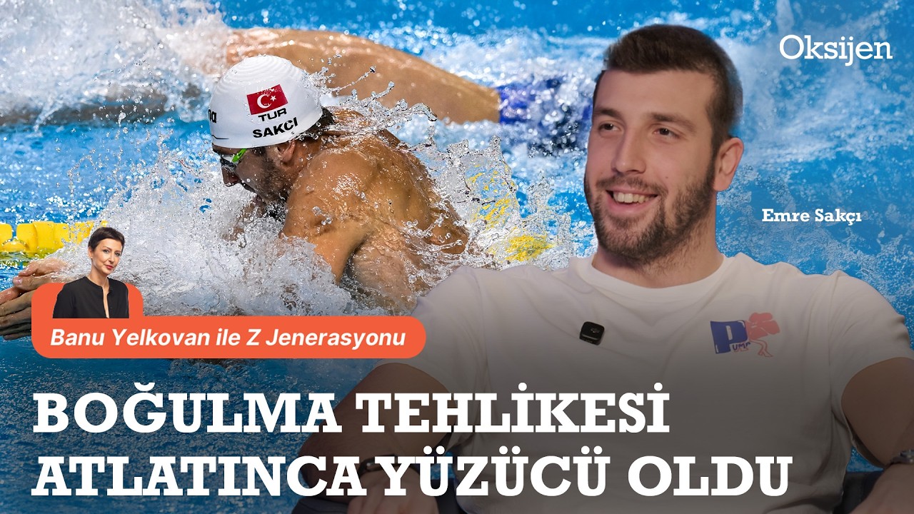 Dünya rekorunun hikayesi | Boğulma tehlikesi atlatınca yüzücü oldum | Emre Sakçı | Banu Yelkovan