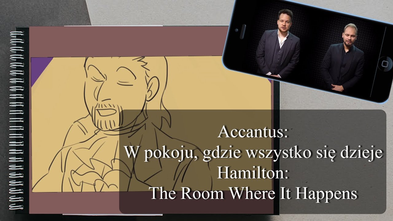 W pokoju, gdzie wszystko się dzieje (The Room Where It Happens - wersja Studia Accantus + animacja)