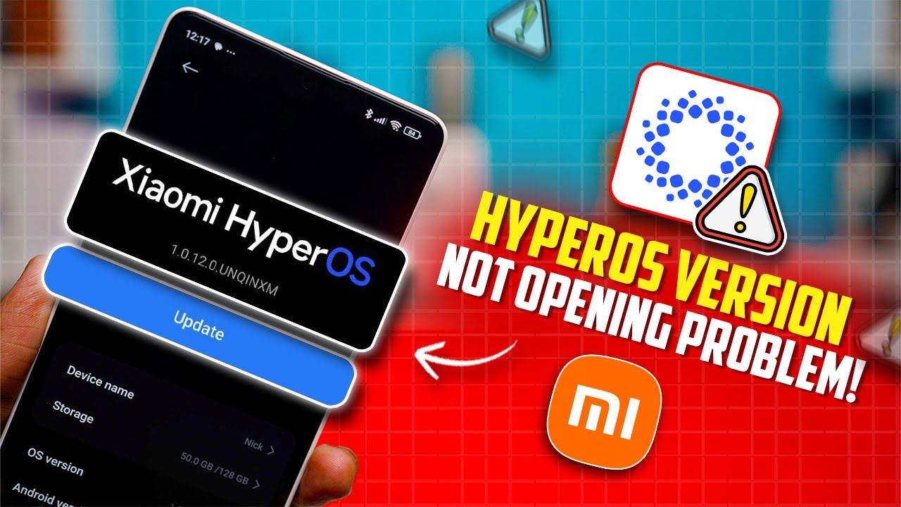 Как исправить проблему с тем, что программа обновления HyperOS не открывается на телефоне Xiaomi
