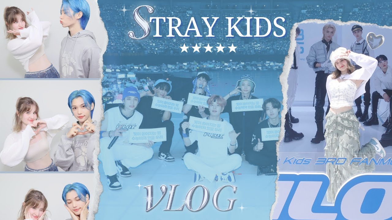 STRAY KIDS ‘PILOT : FOR ★★★★★’ FANMEET VLOG ✈️  [Life in Korea🇰🇷]