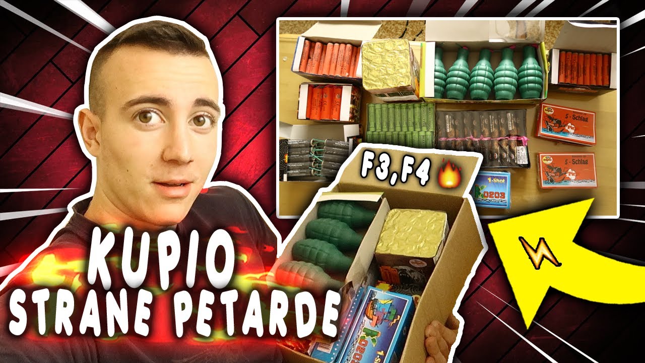 KAKO KUPITI STRANE PETARDE KOD NAS ? 🔥 ☆ (MAMBA F4,TITAN F3) ☆