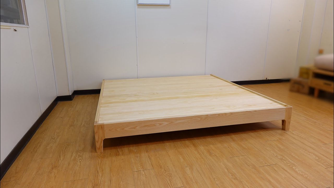 [woodworking]DIY Ash bed frame/白蠟木床架製作