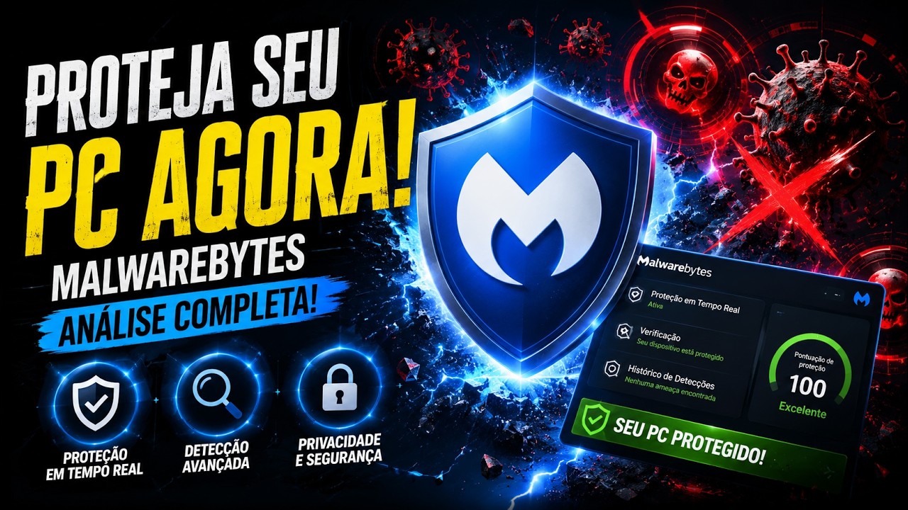 🔥 Malwarebytes Detecta Mesmo os V&iacute;rus Mais Perigosos? Veja o Teste!