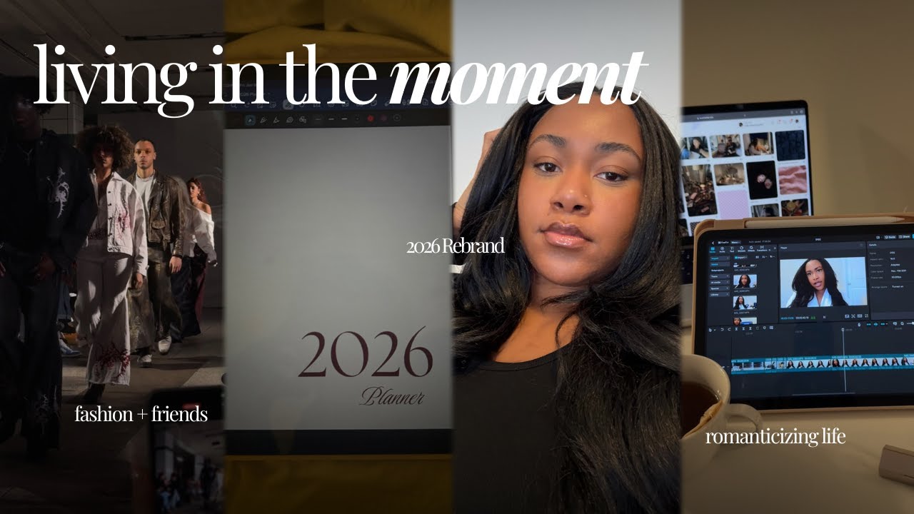 how to romanticize your life in your 20s | fashion event + dinner w/ friends + 2026 Reset