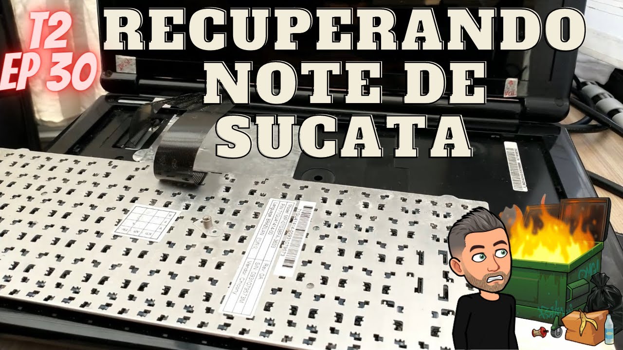 NOTE SIM+ 2044 REFORMANDO SUCATA, INSTALAÇÃO DE WINDOWS, CONFIG COMPLETA RAPIDÃO, CASOS REAIS T2E30