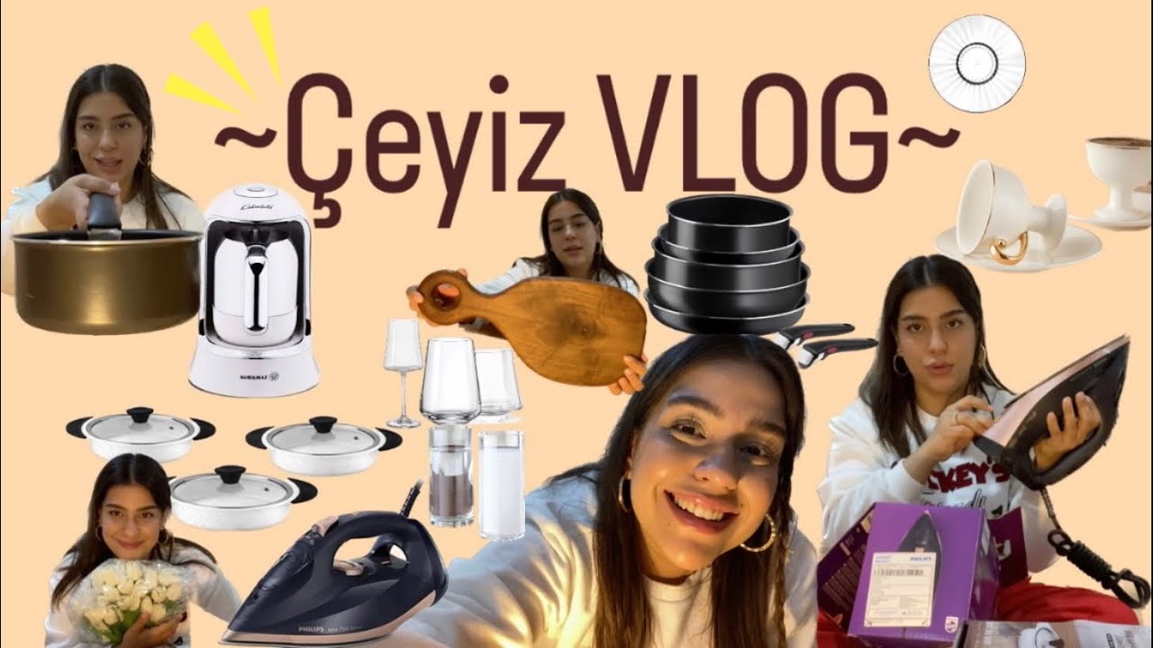 ÇEYİZ ALIŞVERİŞİ/ ÇEYİZ VLOG/ FAVORİ EŞYALARIM 🏠