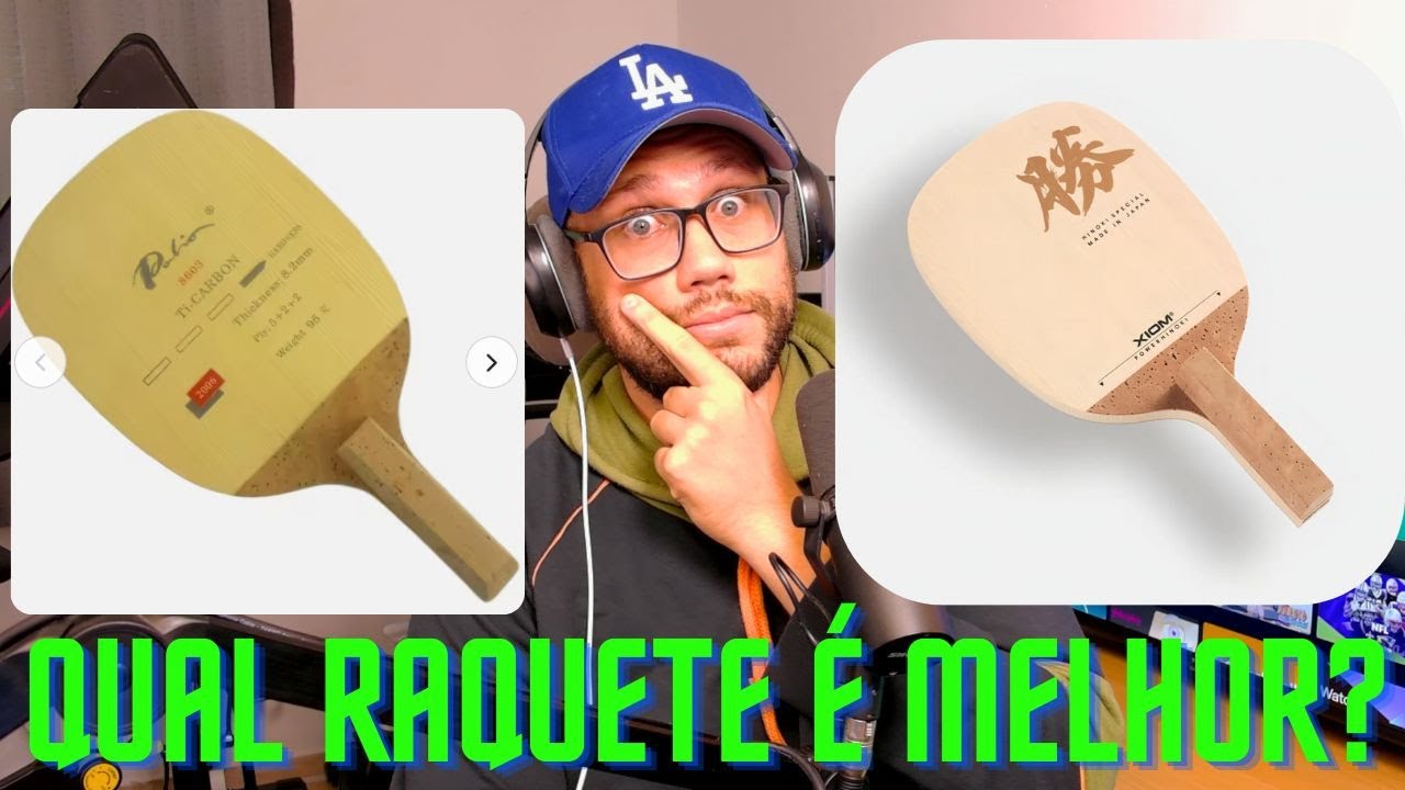 Raquete de Carbono ou Hinoki O grande dilema dos Caneteiros!